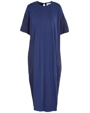 Alpha Studio Robe Midi - Bleu