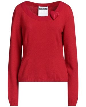 Moschino Couture Jumper Cashmere, Wool, Polyamide, Elastane, Acetate - Red