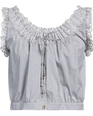 Celine Top Cotton - Gray