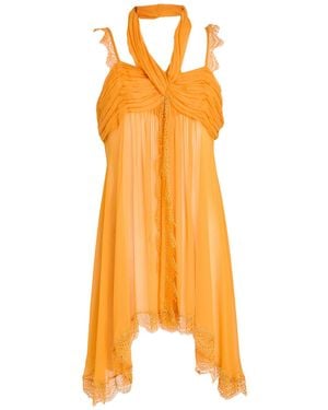 Alberta Ferretti Top Silk - Orange