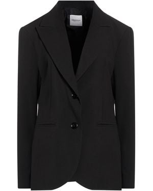 Annarita N. Blazer Polyester, Elastane - Black