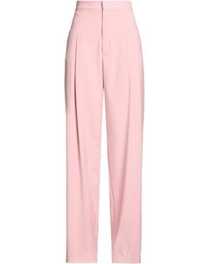 Nineminutes Pants Polyester, Viscose, Elastane - Pink