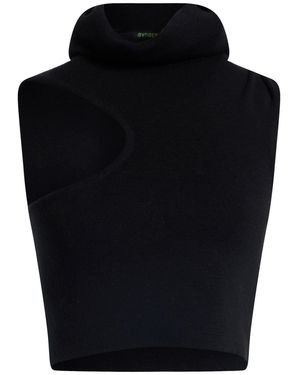 GAUGE81 Top Merino Wool - Black