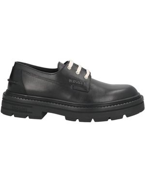 Versace Lace-Up Shoes Leather - Gray