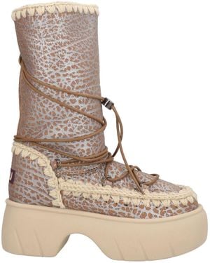 Mou Ankle Boots - Natural