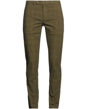 Siviglia Military Pants Cotton, Elastane - Green