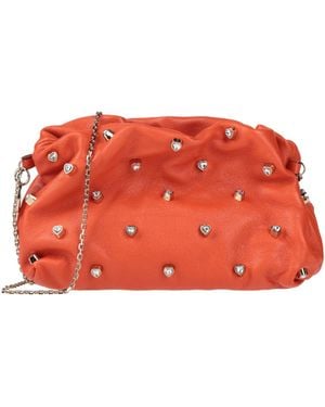 Red(V) Cross-body Bag - Red
