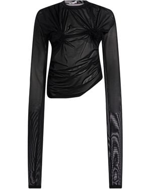 VAQUERA Top Polyester, Elastane - Black