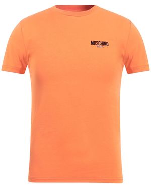 Moschino Swim T-Shirt Cotton, Elastane - Orange