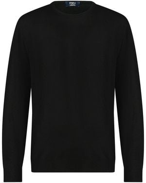 Fedeli Sweater Virgin Wool - Black
