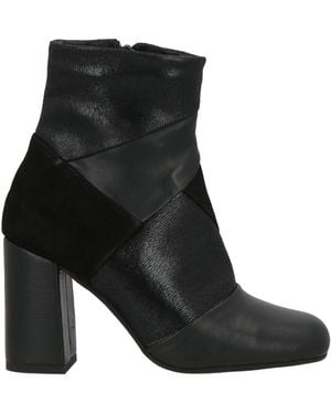 Keys Ankle Boots Leather - Black