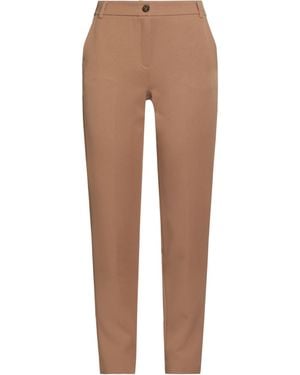 Marella Pants Polyester, Elastane - Natural