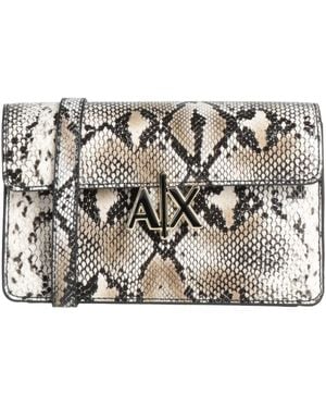 ARMANI EXCHANGE Cross-Body Bags - Metallic