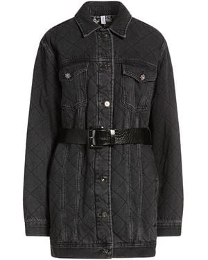 Liu Jo Denim Outerwear - Black