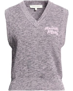 Maison Kitsuné Lilac Sweater Cotton - Purple