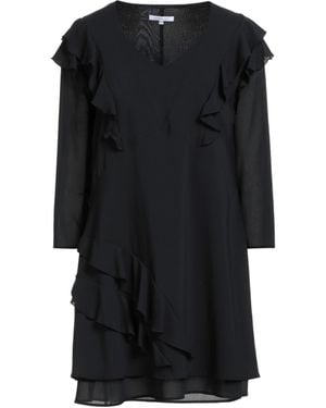Patrizia Pepe Mini-Kleid - Schwarz