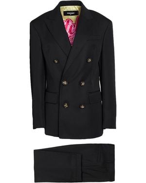 DSquared² Suit Polyester, Virgin Wool - Black