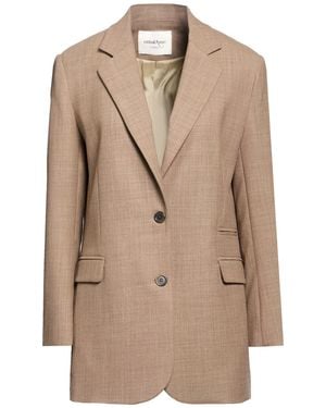 Ottod'Ame Blazer Polyester, Wool, Elastane - Natural
