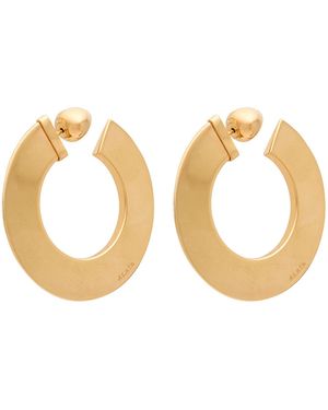Alaïa Earrings Brass - Metallic
