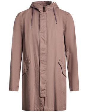 Herno Overcoat & Trench Coat Cotton, Polyester - Brown