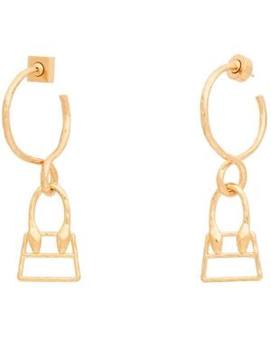 Jacquemus Earrings Metal - Metallic