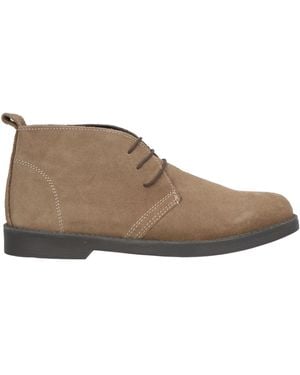 Tsd12 Botines de caña alta - Marrón