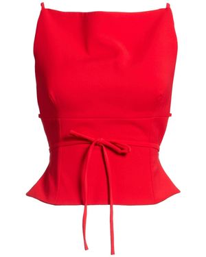 Nafsika Skourti Top Pes - Red