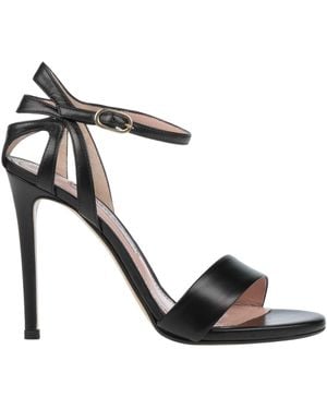 FRANCESCO SACCO Sandals Lambskin - Black