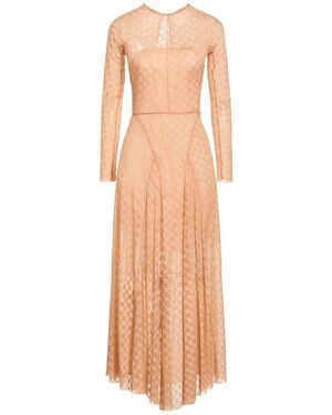 forte_forte Maxi Dress Polyamide, Elastane - Natural