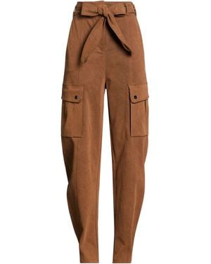 ANDAMANE Pants Cotton, Elastane - Brown