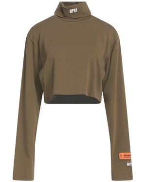 Heron Preston T-Shirt Organic Cotton, Polyester - Green