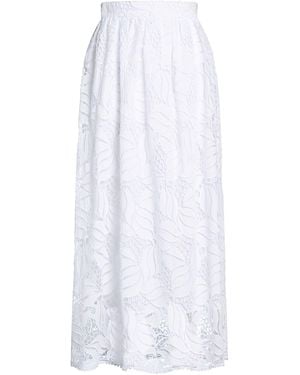 Nora Barth Maxi Skirt Cotton - White