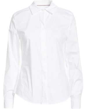 BOSS Shirt Cotton, Elastomultiester - White