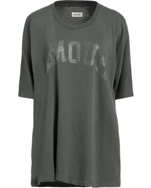 Zadig & Voltaire T-Shirt Cotton, Mohair Wool - Gray