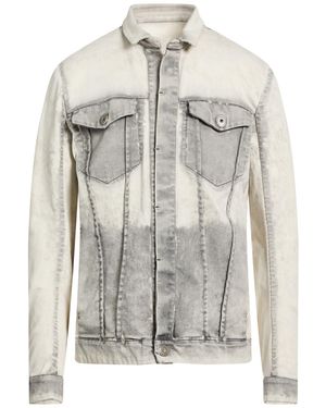 Masnada Denim Outerwear Cotton, Elastane - Gray