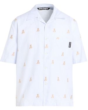 Palm Angels Sky Shirt Cotton - White