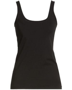Theory Tank Top Cotton, Elastane - Black