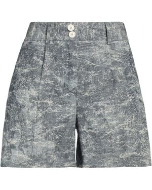 T-jacket By Tonello Shorts & Bermuda Shorts Cotton, Linen - Gray