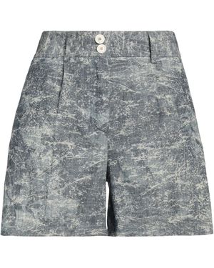 T-jacket By Tonello Shorts & Bermuda Shorts Cotton, Linen - Gray