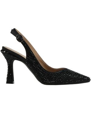 Alma En Pena. Pumps Textile Fibers - Black