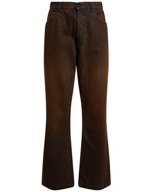 AN OTHER DATE Chocolate Jeans Cotton - Brown