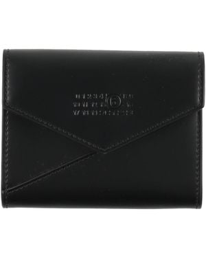 MM6 by Maison Margiela Wallet Leather - Black