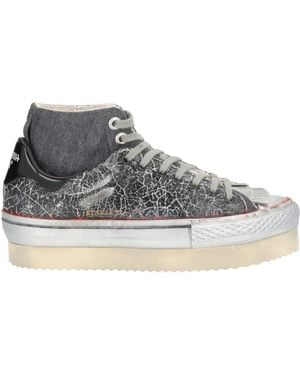 HIDNANDER Sneakers Leather, Textile Fibers - Gray