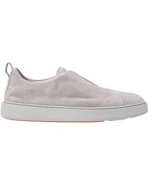 Santoni Sneakers Leather - Gray