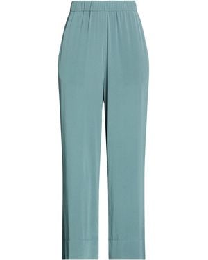 Kiltie Pants Silk, Elastane - Blue