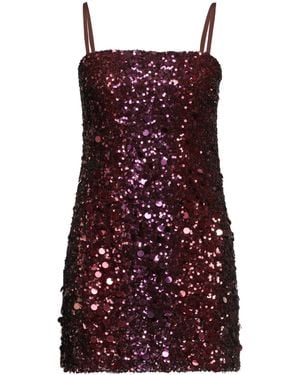 Patrizia Pepe Mini Dress - Purple