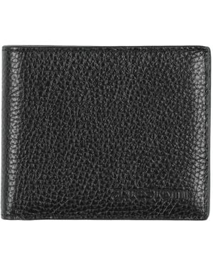 Testoni Wallet Leather - Black