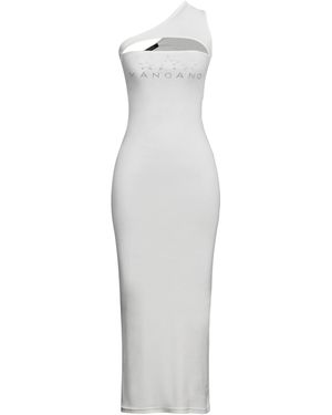 Mangano Vestito Lungo - Bianco