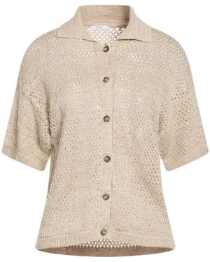 Peserico Easy Cardigan Linen, Cotton - Natural