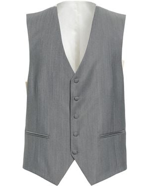 Paoloni Tailored Vest - Gray